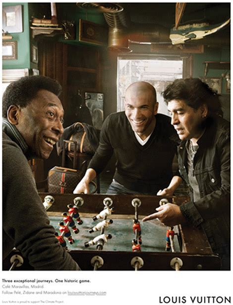 louis vuitton pele zidane|Pele, Maradona and Zidane for Louis Vuitton .